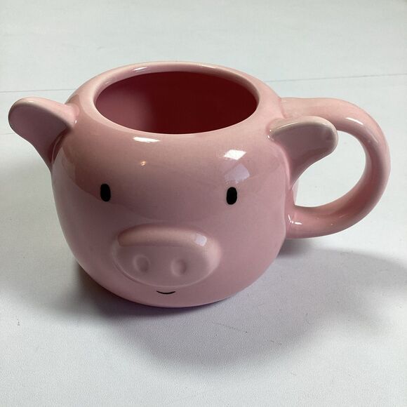 Unbranded Other - Babe Pink Pig Mug Figural 3D Coffee Tea Ceramic